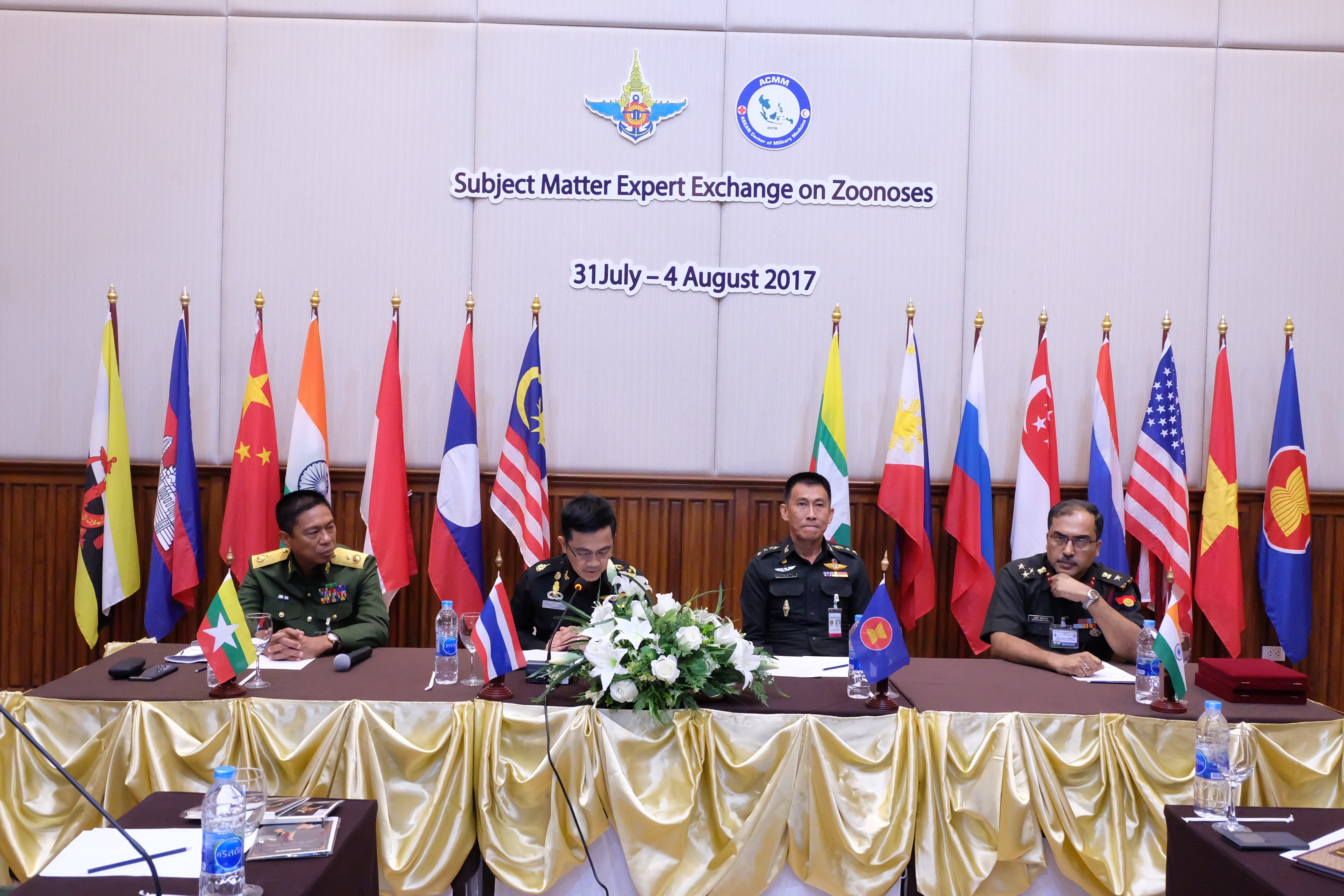 Subject Matter Expert Exchange on Zoonoses Among Millitary Medical Services of ASEAN Member State+4(China,India,Russia and U.S.A.),Chonburi Province,Thailand. photo 5