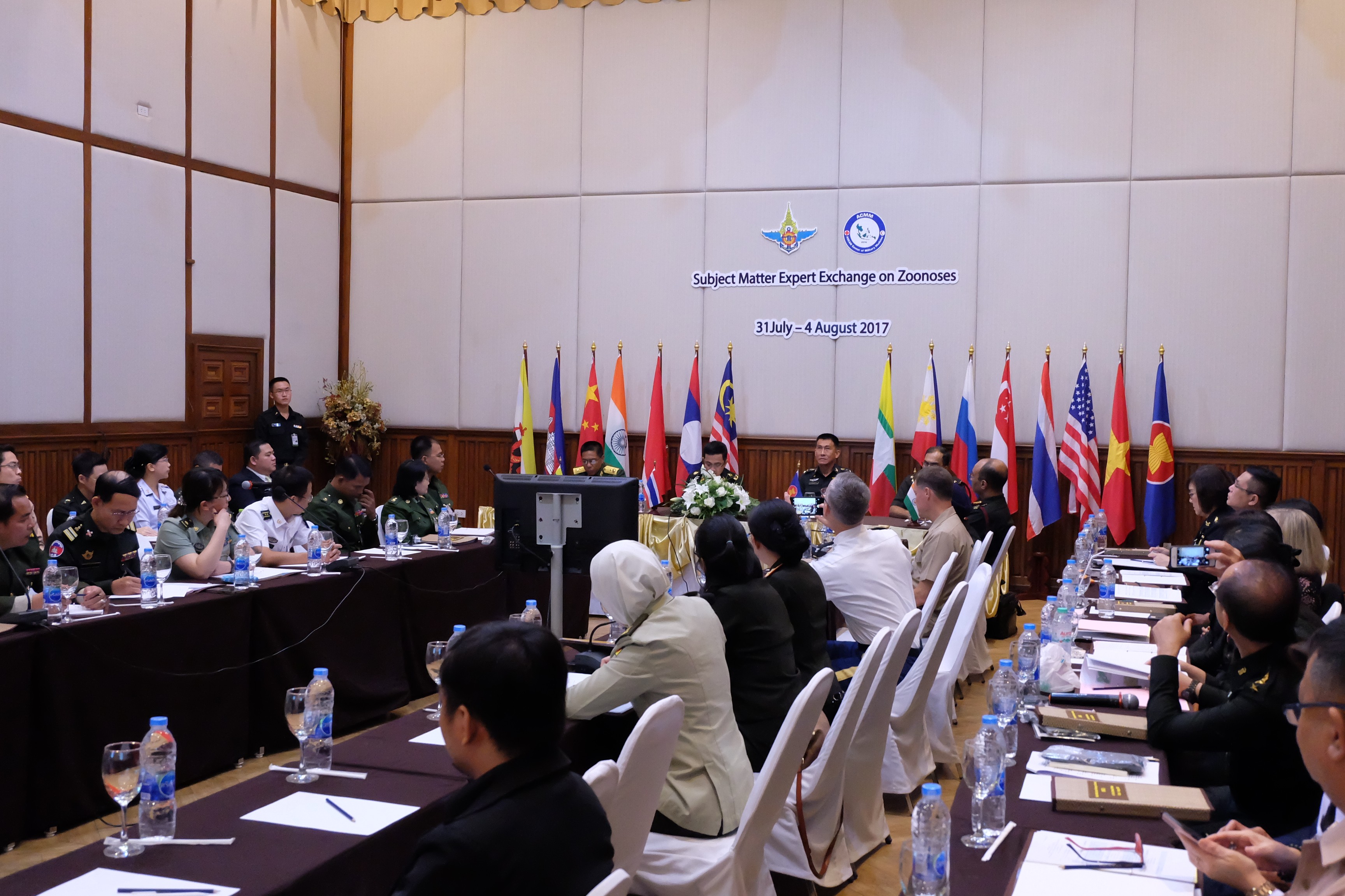 Subject Matter Expert Exchange on Zoonoses Among Millitary Medical Services of ASEAN Member State+4(China,India,Russia and U.S.A.),Chonburi Province,Thailand. photo 6
