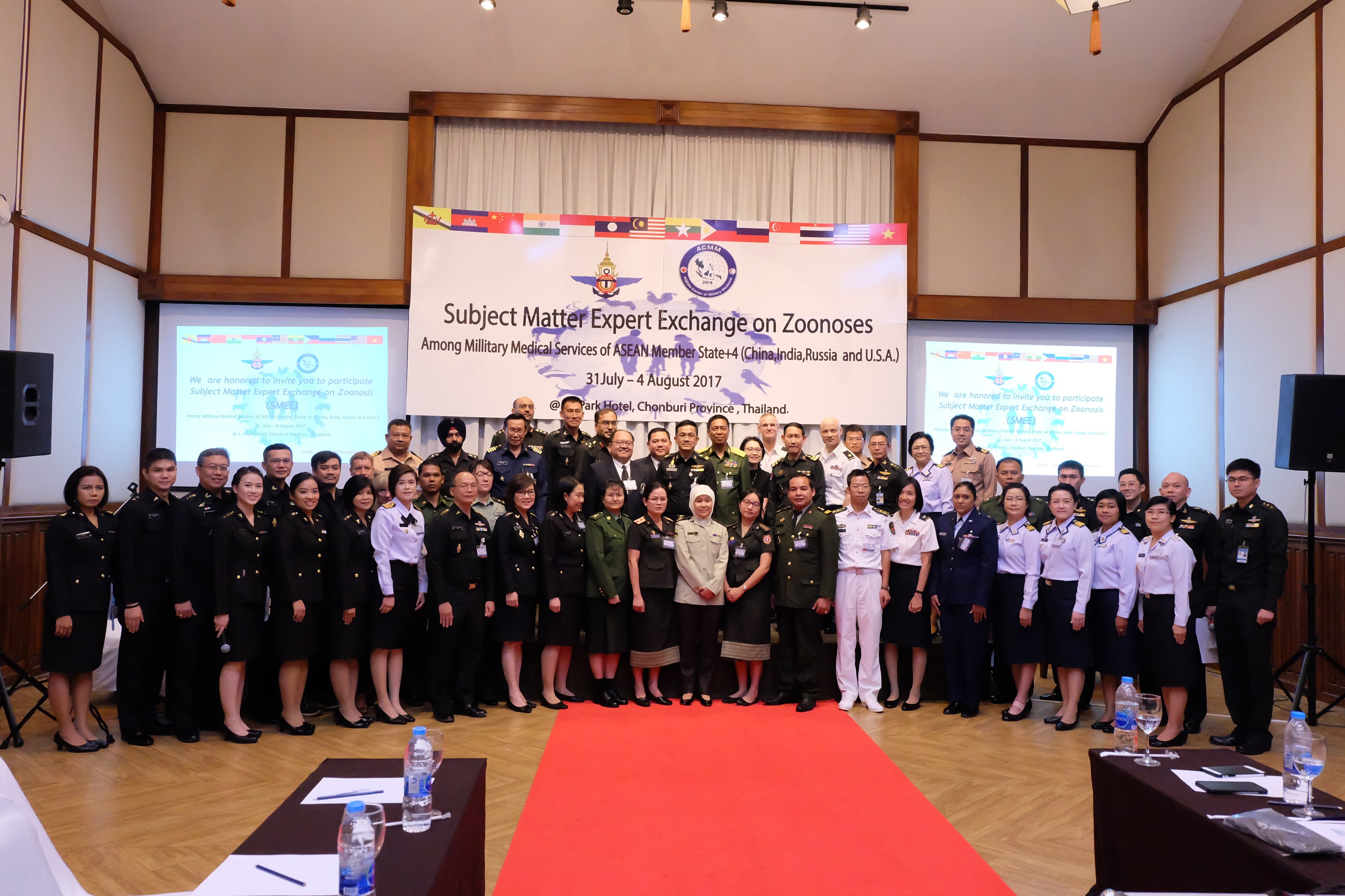 Subject Matter Expert Exchange on Zoonoses Among Millitary Medical Services of ASEAN Member State+4(China,India,Russia and U.S.A.),Chonburi Province,Thailand. photo 7