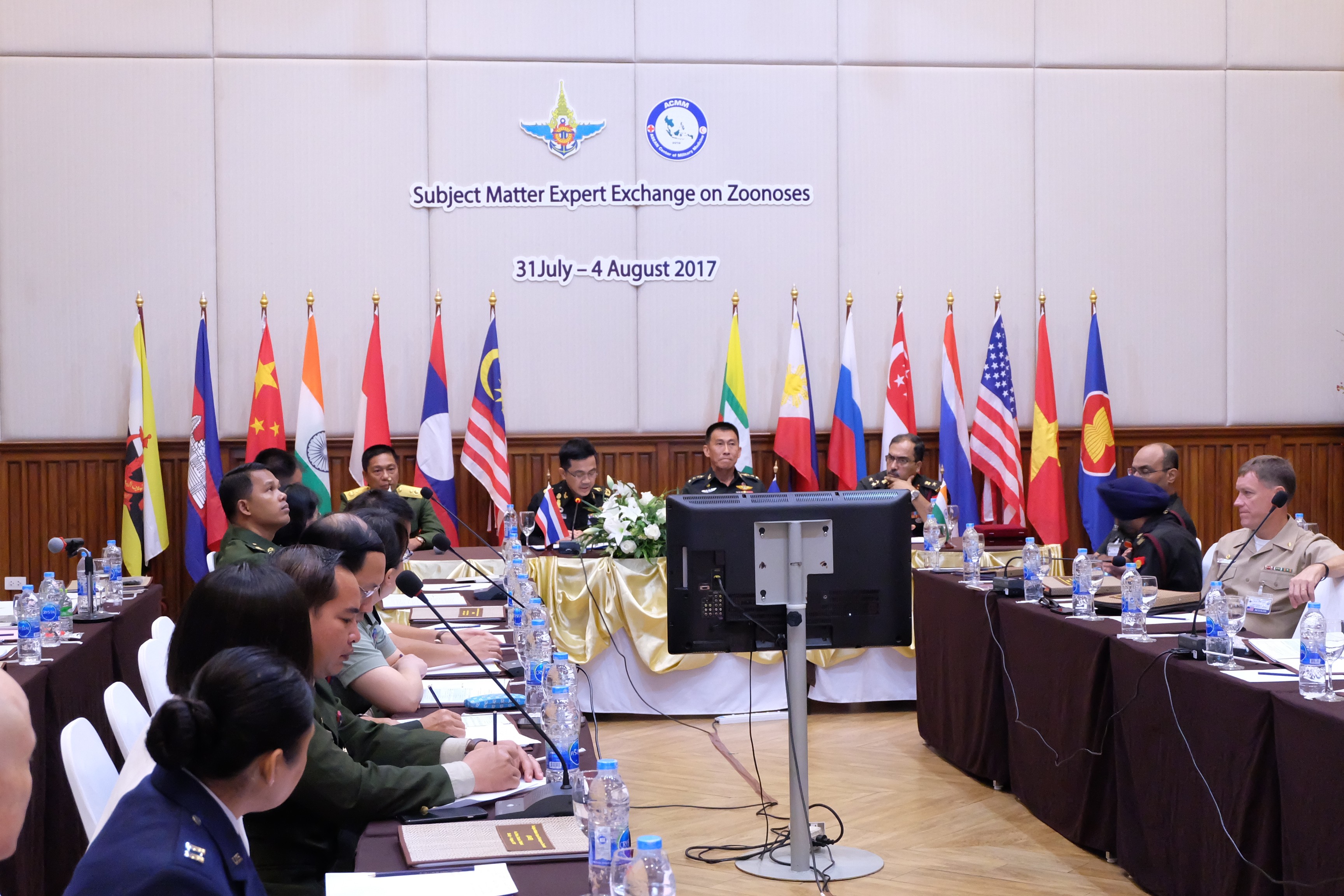 Subject Matter Expert Exchange on Zoonoses Among Millitary Medical Services of ASEAN Member State+4(China,India,Russia and U.S.A.),Chonburi Province,Thailand. photo 4