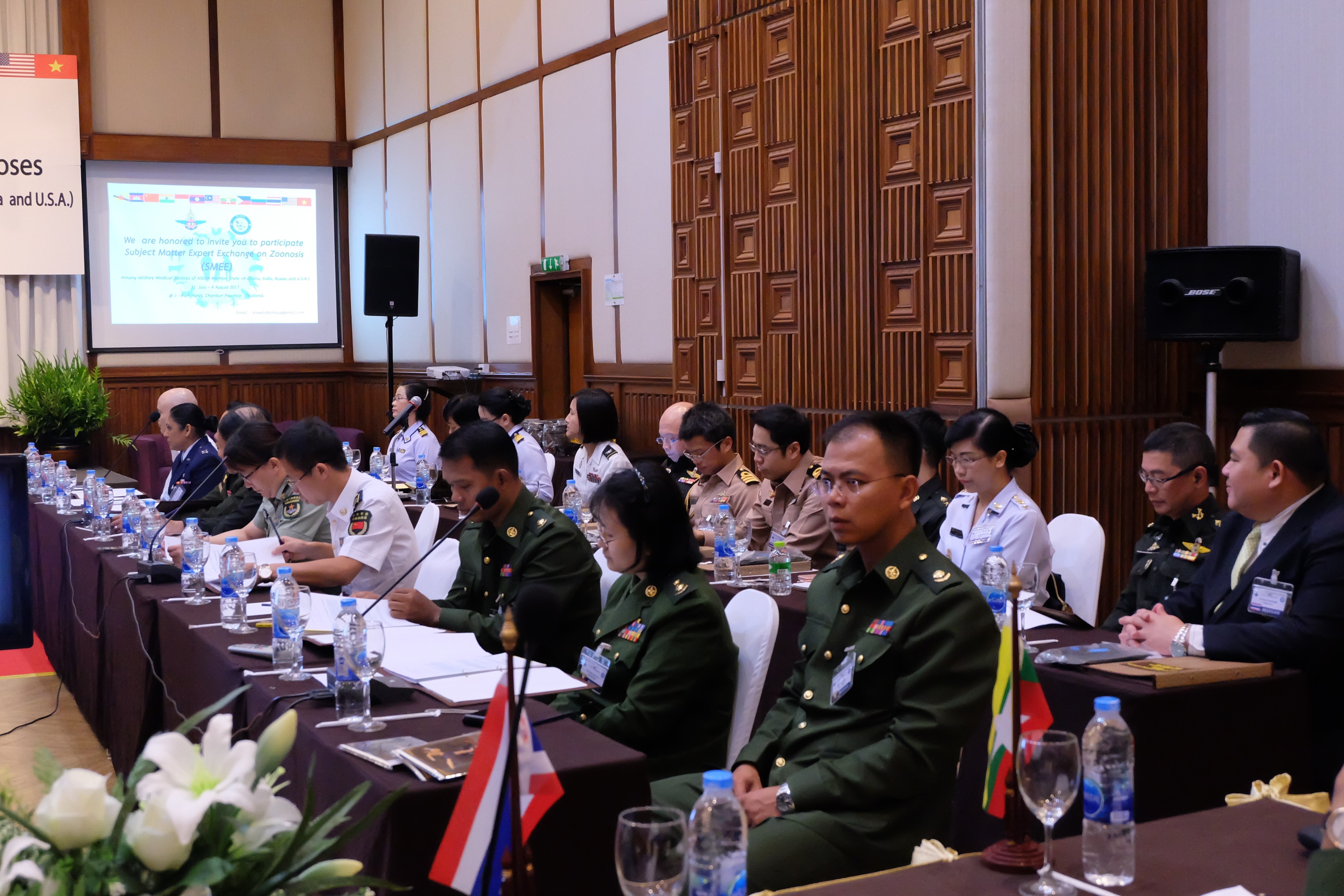 Subject Matter Expert Exchange on Zoonoses Among Millitary Medical Services of ASEAN Member State+4(China,India,Russia and U.S.A.),Chonburi Province,Thailand. photo 3