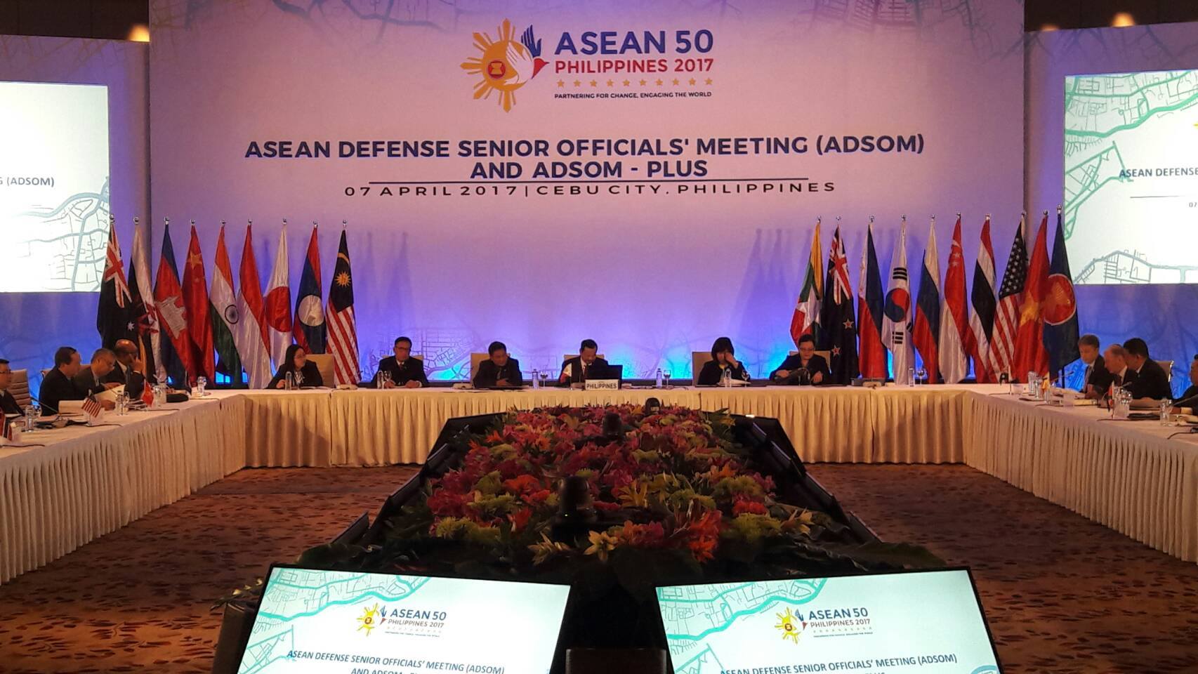 Asean defense senior officials meeting(ADSOM and ASDOM-Plus),Cebu city,Philippines photo 6